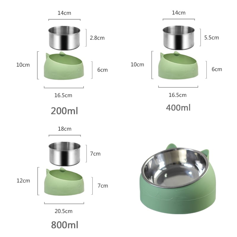 Cat-Dog-Bowl-15-Degrees-Tilted-Stainless-Steel-Cat-Bowl-safeguard-Neck-Puppy-Cats-Feeder-Non-5